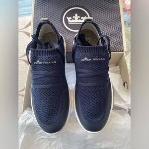 New Women’s Hyperlight Glide Pacer Peter Millar street shoes, size 8 in navy